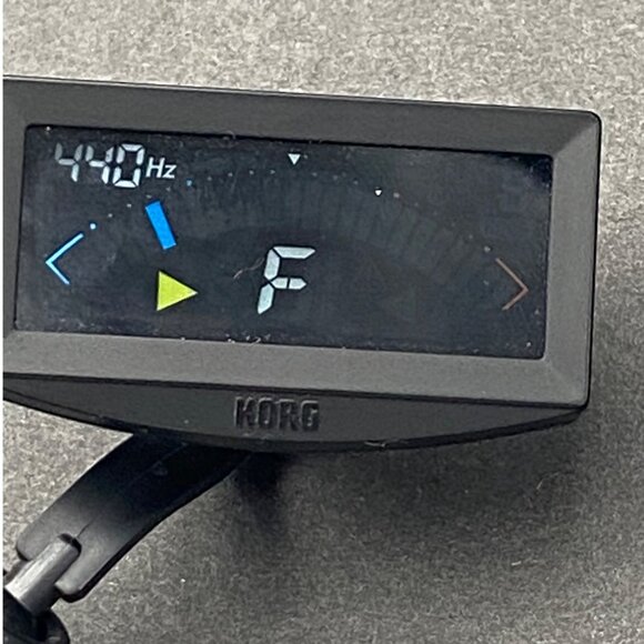 Korg PitchCrow Clip-On Guitar & Bass Tuner Accurate & Easy-To-Read Display Black - Picture 11 of 11